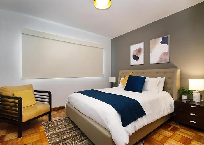 Apartment D7 Elegante, Moderno Y Acogedor Mexico City