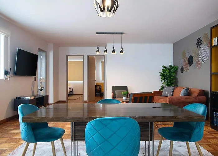 D7 Elegante, Moderno Y Acogedor Apartment Mexico City